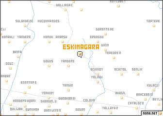 map of Eskimağara