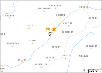 map of Eskin