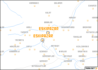 map of Eskipazar