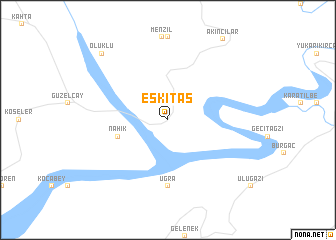 map of Eskitaş