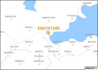 map of Eskitatvan