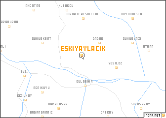 map of Eskiyaylacık