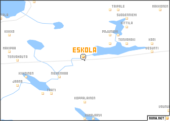 map of Eskola