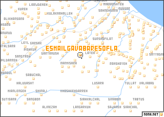 map of Esmā‘īl Gavābar-e Soflá