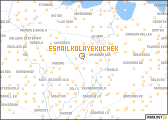 map of Esmā‘īl Kolā-ye Kūchek