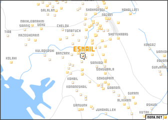 map of Esmā‘īl