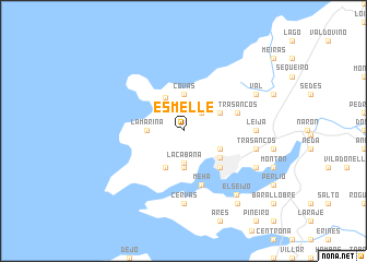 map of Esmelle