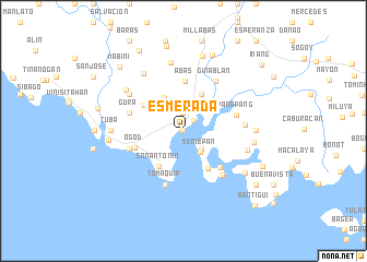 map of Esmerada