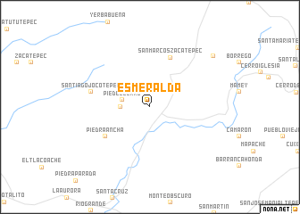 map of Esmeralda