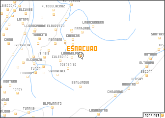 map of Esnacuao
