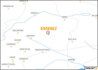 map of Esnemez