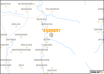 map of Esomony