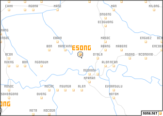 map of Esong