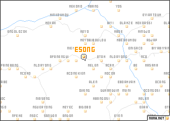 map of Esong