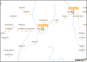 map of Esong