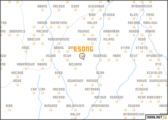 map of Esong