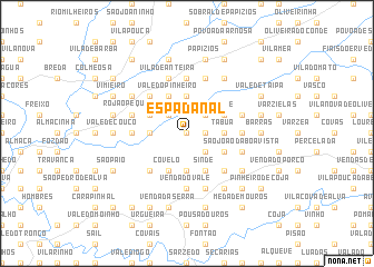 map of Espadanal