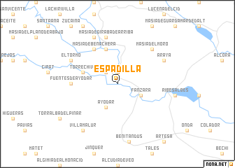 map of Espadilla