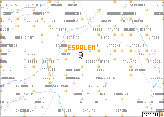 map of Espalem