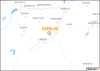 map of Espalha