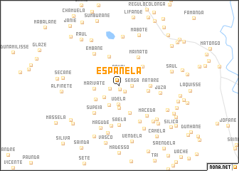 map of Espanela