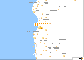 map of Esparar