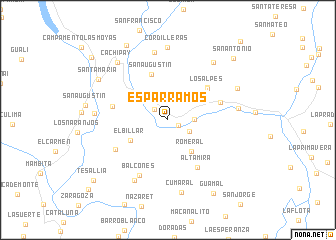 map of Esparramos