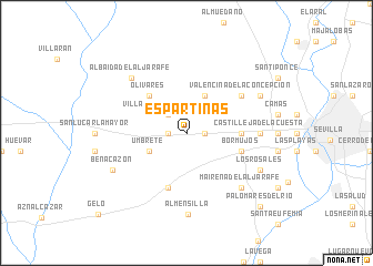 map of Espartinas