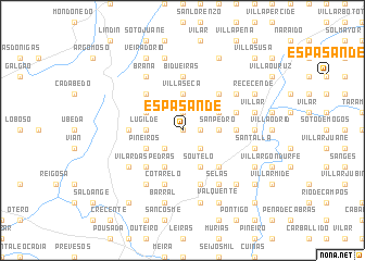 map of Espasande