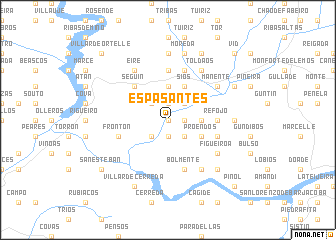 map of Espasantes