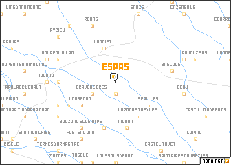 map of Espas