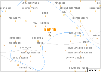 map of Espās