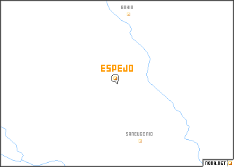 map of Espejo