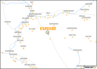 map of Espekār