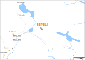 map of Espeli