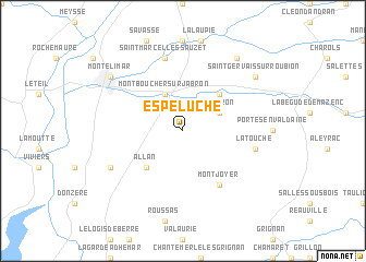 map of Espeluche