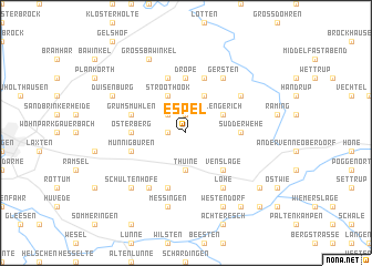 map of Espel