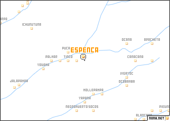 map of Espenca