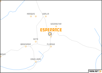 map of Espérance