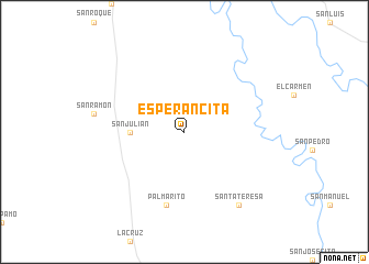 map of Esperancita