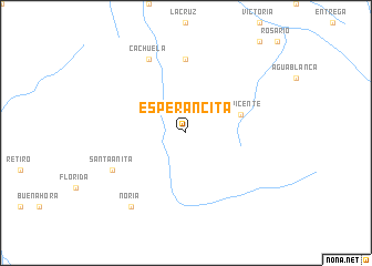 map of Esperancita