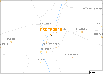 map of Esperanza