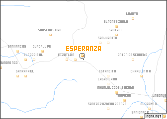 map of Esperanza