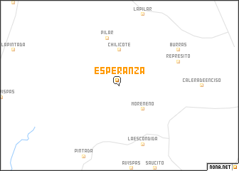 map of Esperanza