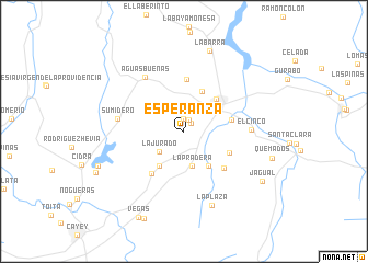 map of Esperanza