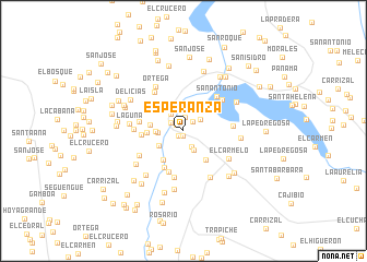 map of Esperanza