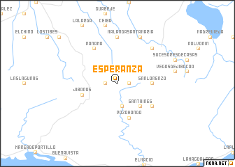 map of Esperanza