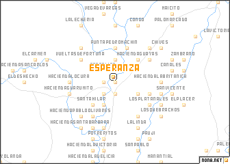 map of Esperanza