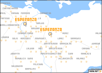 map of Esperanza