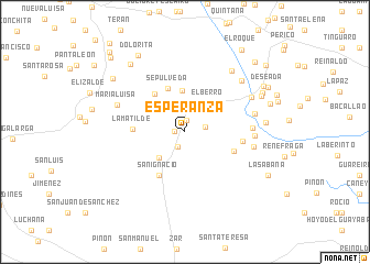 map of Esperanza